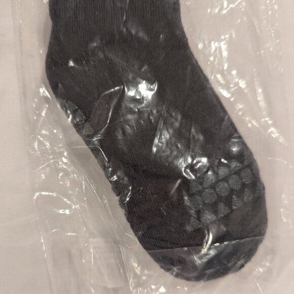 NWT GoBabyGo NonSlip Rubber Grip Tall Socks (Forest Green, Organic Cotton Terry) - Picture 9 of 9